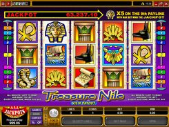 Игровой автомат Сокровища Нила